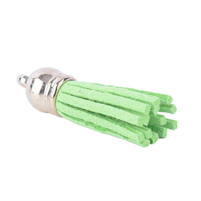 125Pcs/Set Key Chain Ring Pendants Tassel Bulk for DIY Crafts Jewelry MakiES
