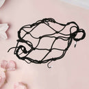 Motorcycle Packing Carrier Web Cargo Hold Down Net 30 x 30cm Bungee Black G5V3