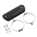 Universal Motorbike Motorcycle Muffler Pipe Heat Shield Cover with Clamps