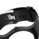 Silicone Wrist Band Strap Holder with Clasp for Polar M200 Sport Watch Black