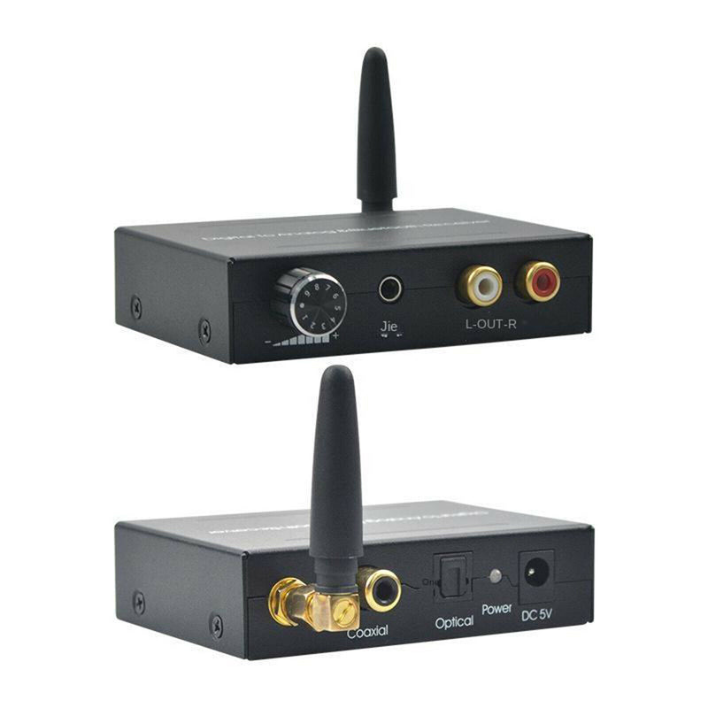 Bluetooth 5.0 Receiver 192 KHz Digital to Analog Converter 3.5 Mm Audio Adapter