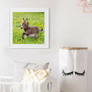 5D DIY Diamond Painting Donkey Full Round Drill Embroidery Home Decor Craft A