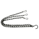 40cm Iron Plant/Flower Pot Basket Holder Hanging Chain Garden Balcony + S-Hook