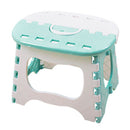 Plastic Folding 6 Type Thicken Step Portable Child Stools (Light blue) 24.5