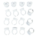 100pcs Disposable Adhesive Tattooing Ink Cups Pigment Holder Ring Large