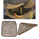 Set of 2 Reptile Corner Hammock Bed Seaweed Lounger Reptile Swing Bed