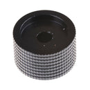 Black Aluminum Rotary Control Potentiometer Knob 25mm x 15mm OZ