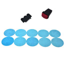 10 Design Set Nail Art Polish Manicure Image Stamping Template Plate Scraper DIY