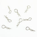 8PCS Metal Body Pins Clips for WLtoys 124018 124019 RC Car Crawler Accessory