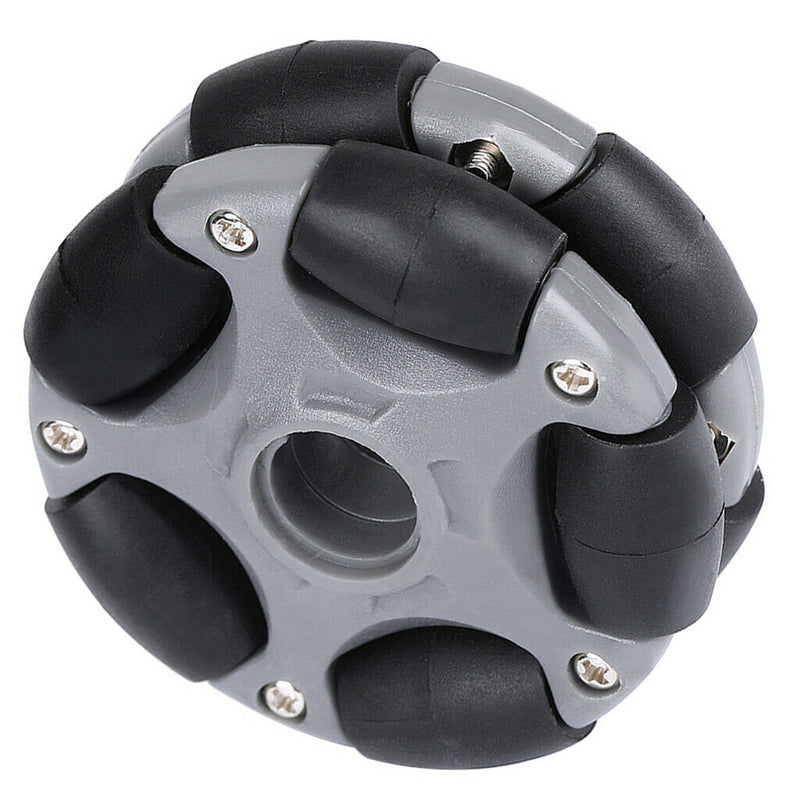 Omni Wheel Robot Tank Vehicle Part For    DIY Robotic Automation, RC Car Rubber