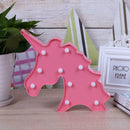 Animal  Shaped Letter Light Table Lamp Nightlight Home Decoration Battery