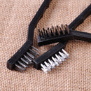 6x 17cm Steel Wire Brush Rust Sparks Wheels Scrub Brush Cleaning Brushes Tool