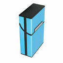 Blue Pocket Aluminum Metal Cigarette Storage Cigar Tobacco Holders Case Box I8R3
