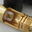 4Pcs Rca Locking Plugs Audio Video Connectors