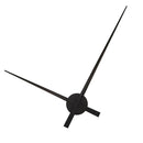 Home Bedroom Kitchen Wall Clock Quartz DIY Large Needles Handle Time Black