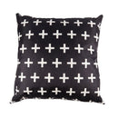 Pillow Case Black And White Pattern Pillow Case Cotton Linen Print 45x45Cm  Z1X8