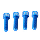 8pcs M5x17mm Bike Headset Bolts MTB Road Cycling Alloy Stem Screws Blue Red