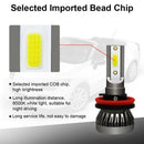 1x H11/H9/H8 Car Led Bulb 6000k 6000LM Car Led Waterproof Fog Headligh SMW