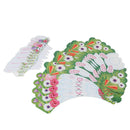 12 pair Rabbit Party Cupcake Toppers and Wrappers Fiesta Rabbit Party SuppliFT