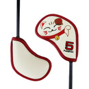 Golf Iron Head Covers Set 9pcs/Set Iron Headcover Golf Iron Club Cover Cat Print