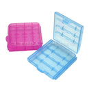 5x Plastic Case Holder Storage Box Cover for Rechargeable AA AAA Batteri ALS