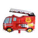 Train Tank Vehicle Foil Balloons Birthday Kindergarton Decoration Air Balloons