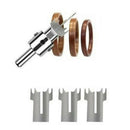 10Pcs Finger Ring Cutter Bead Drill Bit Kit 19/20/21 Blades Woodworking Tool Set