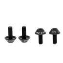 4Pcs Aluminum Alloy Bicycle Cycle Water Bottle Cage  M5 X 12mm Screw