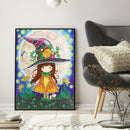 5D DIY Special Shaped Diamond Painting Girl Cross Stitch Mosaic Kits Decor