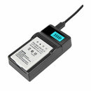 For Nikon EN-EL5 3.7V 1400mAh Battery 2 + LCD Display USB Charger + USB Cab