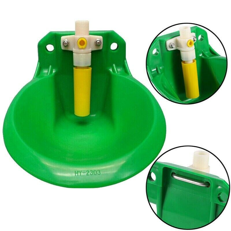 Automatic Bowl Water Trough Drinker Dispenser Horse Sheep Piglets Water DrinX6E5