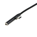 2 In 1 USB-C to Charger & 3.5mm AUX for Android Splitter Audio Cable black