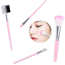 5Pcs Women Makeup Brush Eye Shadows Lipsticks Cosmetic Brushes Tools Set Kits3C