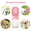 Pet Dog Cat Water Bottle Portable Travel Cups Outdoor Feeder Drinking Bowl A