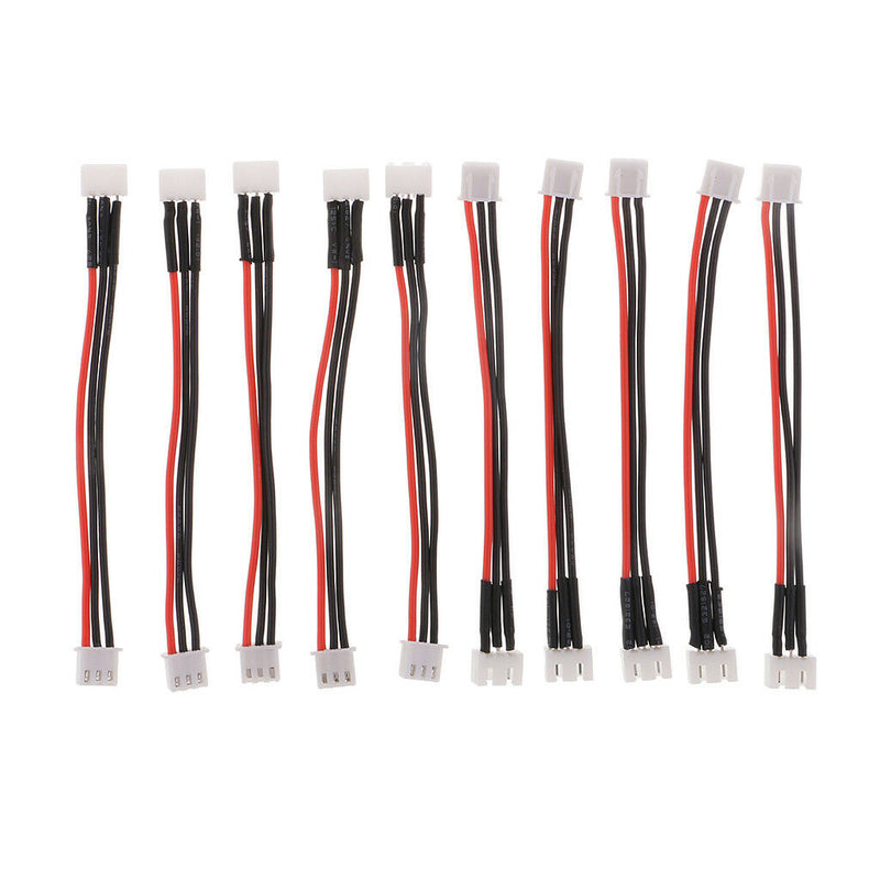 5pc JST-XH Balancer Extension Adapter Cable 2S (7.4V) LiPo Battery 10cm