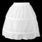 Kids 2 Hoop A-Line Petticoat Underskirt Wedding Flower Girls Short Crinoline