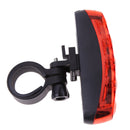 Bicycle 5 LEDs Rear Light Tail Back Strip Lamp Waterproof Anti-shock