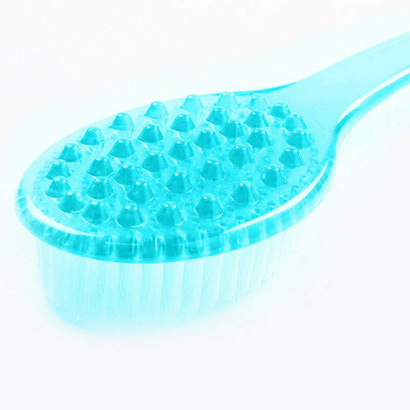 2Pcs Back Scrubber Bath Brush With Long Handle Skin Massage Health Care Shower