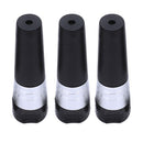 3 Pcs Red Wine Champagne Bottle Preserver Air Pump Plug (Zinc Alloy + Silic