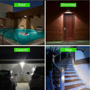 Solar Power Motion Sensor Light Wireless Garden Lamp Outdoor LED Waterproof