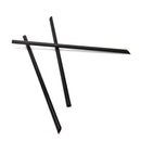100Pc Black Plastic Mini Cocktail Straws For Celebration Drink Party Supplies FT