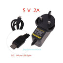 UK AC to DC 5V 2A Micro USB Power Supply Adapter for Windows Android Tablet PC
