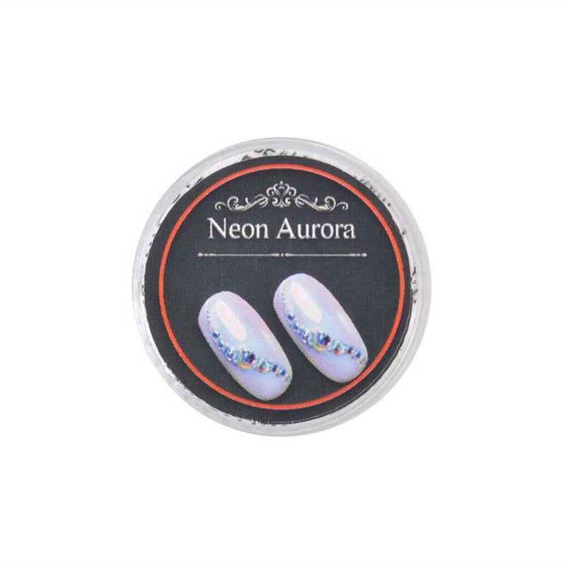 DIY Nail Art Pigment Glitter Mirror Mermaid Chrome Powder Dust Gel Polish Tips