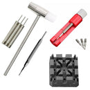 11Pcs/Set Watch Repair Link Remover Tool Hammer Pins Strap Holder Bracelet  B9Y3