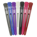 6x Pro Hair Sectioning Clips DIY Styling Hairpins Barrettes Color Random
