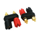 Dual Female Banana-Plug Terminal Binding Post for Speaker Amplifier Hot 1pcs
