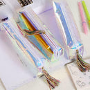 Holographic Makeup Bag Pencil Case Holder Pouch Wallet Handbag H5V3 X2C1 O4 N0M2