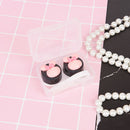 Lovely S multicolor mini portable contact lens case holder contact lenses box FT