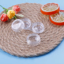 2x contact lens box clear objective travel portable case storage container lj