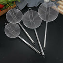 Spider Strainer Skimmer Ladle Stainless Steel Metal Frying Basket With Handle